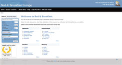 Desktop Screenshot of bedandbreakfast.dk