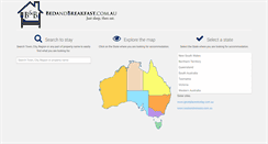 Desktop Screenshot of bedandbreakfast.com.au