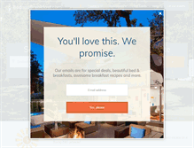 Tablet Screenshot of bedandbreakfast.com