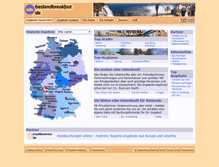 Tablet Screenshot of bedandbreakfast.de